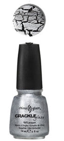 China Glaze Crackle Glaze Metals Nail Polish, Platinum Pieces 80763