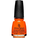 China Glaze Nail Lacquer 0.5 oz - Orange Knockout 1005