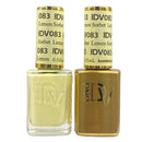 DND DIVA Gel & Lacquer Duo #083 Lemon Sorbet (Swatch #3)