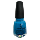 China Glaze DJ Blue My Mind Nail Lacquer 0.5 oz 1400