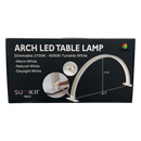 LED Arch Light (Moon Light) LED Desk / Table Lamp Dimmable - Rhinestone Embedded White