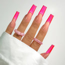 Kiara Sky Gel Polish The Jelly Tints Collection - Hot Pink Sheer J207