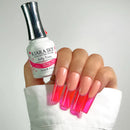 Kiara Sky Gel Polish The Jelly Tints Collection - Hot Pink Sheer J207
