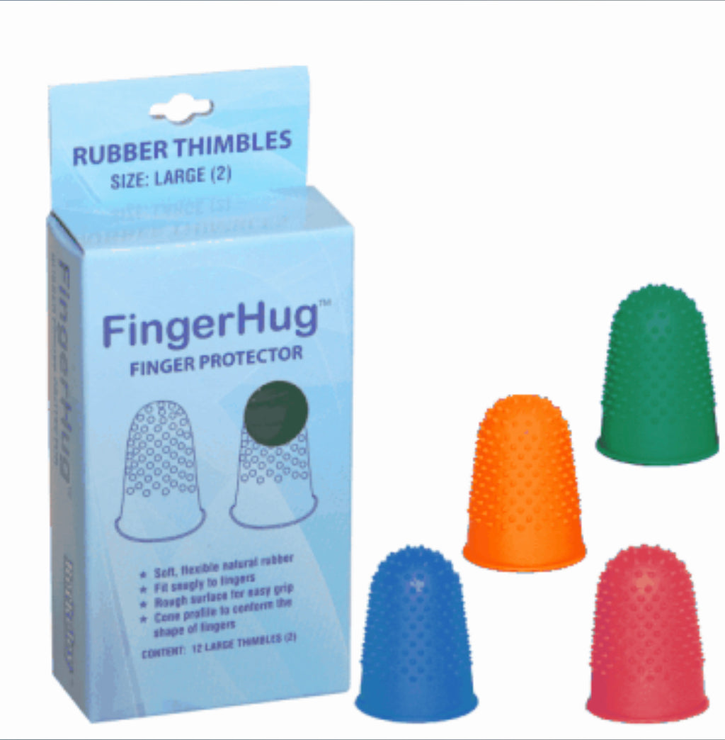 FingerHug Finger Protector Rubber Thimbles - Large – Global Beauty Supply