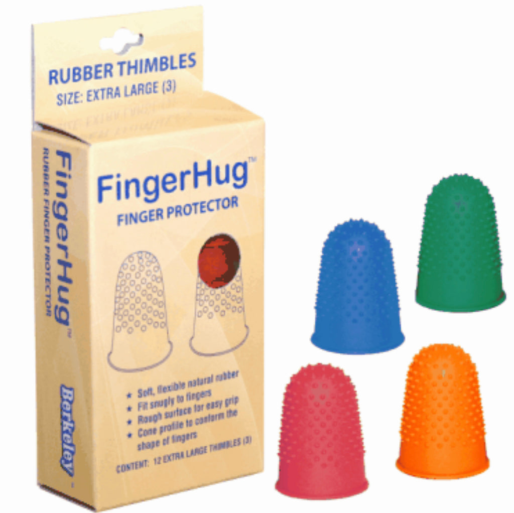 Natural Rubber Fingertip Cots Pads Finger Guards Protection Pack