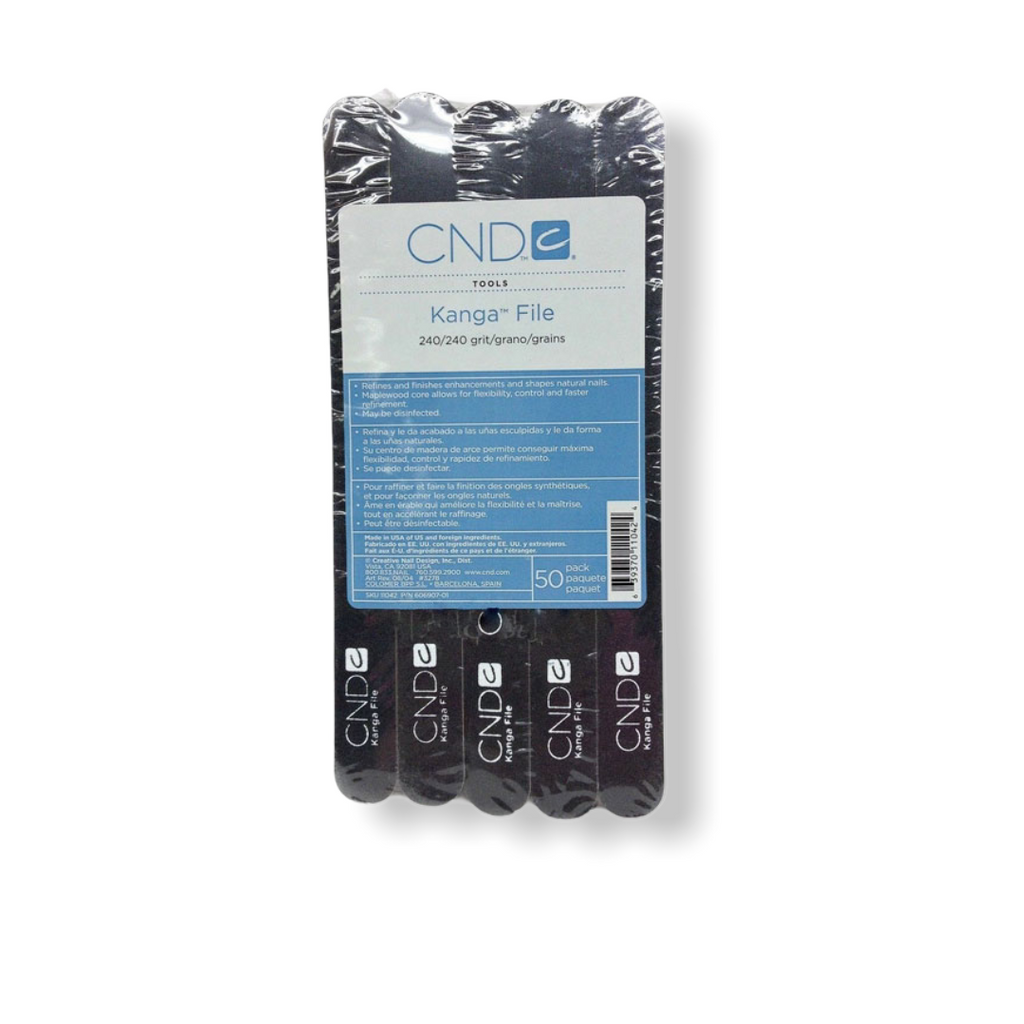 CND Outblack Padded File - 120/240 Grit - 1 COUNT