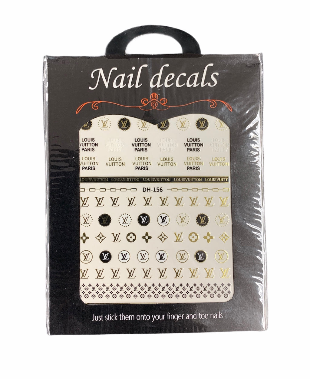 LV NAIL DECALS