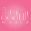 Kiara Sky Gelly Tips Starter Kit - Almond Medium
