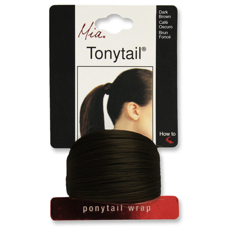 Mia Beauty - Tonytail Ponytail Wrap "Dark Brown"