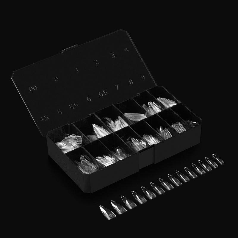 Apres Gel-X Natural Stiletto Long Box of Tips (600pcs)