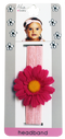 Mia Baby - Daisy Headband 1PC "Hot Pink, Light Pink" #00346