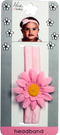 Mia Baby - Daisy Headband 1PC "Light Pink, Light Pink" #00346
