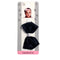 Mia Girl - Frayed Satin Bow Headband "Black" 1PC #00349