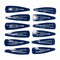Mia Spirit - Snip Snaps® Glossy Metal "Navy Blue" 12PCs #00449