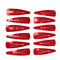 Mia Spirit - Snip Snaps® Glossy Metal "Red" 12PCs #00450