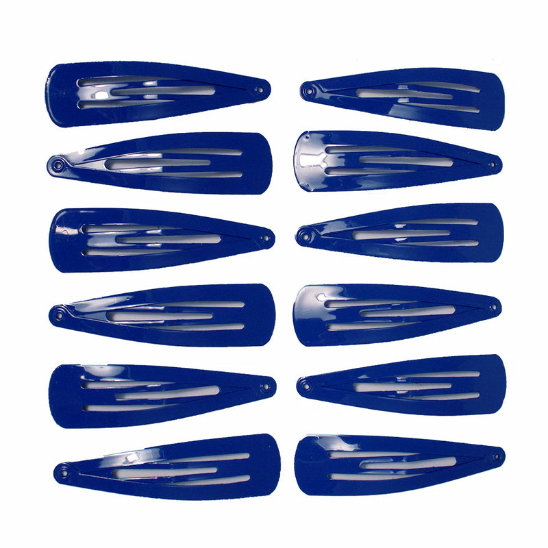Mia Spirit - Snip Snaps® Glossy Metal "Royal Blue" 12PCs