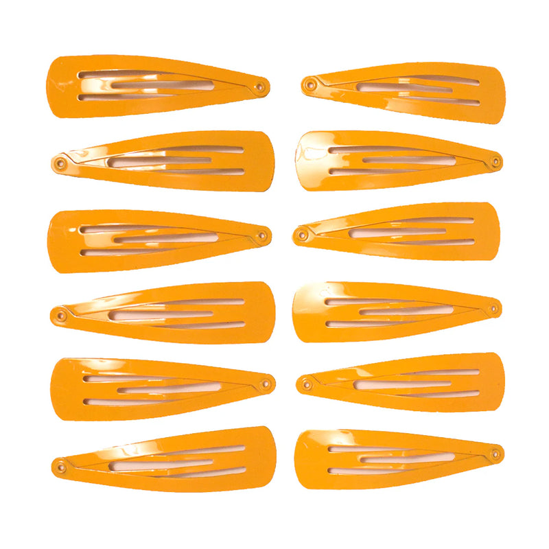 Mia Spirit - Snip Snaps® Glossy Metal "Yellow" 12PCs