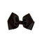 Mia Spirit - Large Grosgrain Ribbon Bow Barrette "Black" #00655