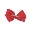 Mia Spirit - Large Grosgrain Ribbon Bow Barrette "Maroon"
