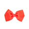 Mia Spirit - Large Grosgrain Ribbon Bow Barrette "Orange" #00667