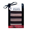 Mia Beauty - Color Blended Metal-Free Elastics "Brown" 18PCs