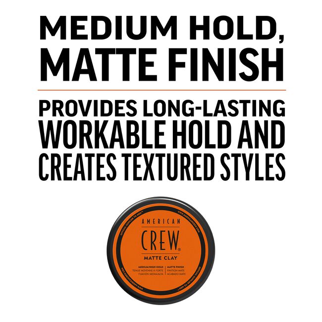 American Crew Matte Clay Medium/High Hold