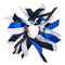 Mia Spirit - Ribbon Cluster Ponytailer "Navy, Royal + Light Blue" 1PC #00880