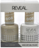 Reveal Nail Lacquer & Gel Polish 0.5 oz. - Cream Pie 008 - Global Beauty Supply, LLC