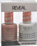 Reveal Nail Lacquer & Gel Polish 0.5 oz. - Peaches & Cream 009 - Global Beauty Supply, LLC
