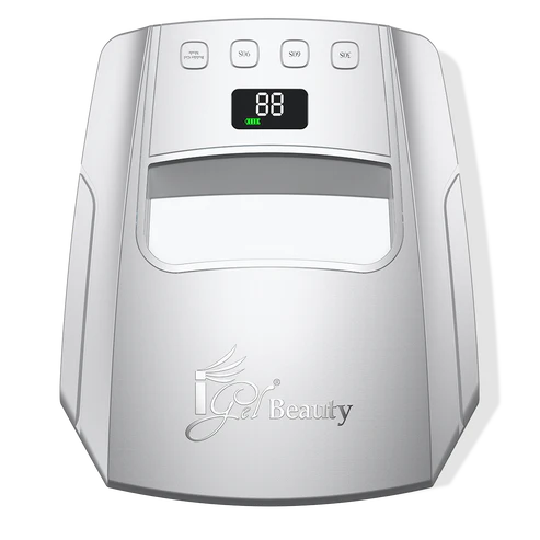 iGel HYBRID PRO 3.0 XL Wireless Rechargeable UV/LED Lamp SILVER