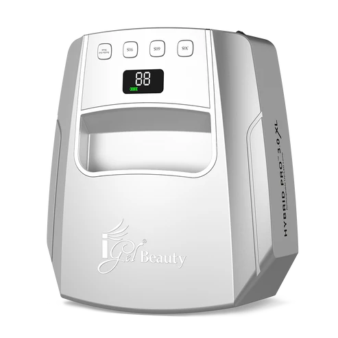 iGel HYBRID PRO 3.0 XL Wireless Rechargeable UV/LED Lamp SILVER