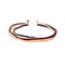 Mia Beauty - No-Slip Elastic Headbands "Black, Brown, Beige, White" 4PCs #01010