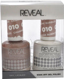 Reveal Nail Lacquer & Gel Polish 0.5 oz. - Champagne Bubbles 010 - Global Beauty Supply, LLC