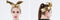 Double Dare - OMG! Platinum HairBand "Gold" #DD-01205
