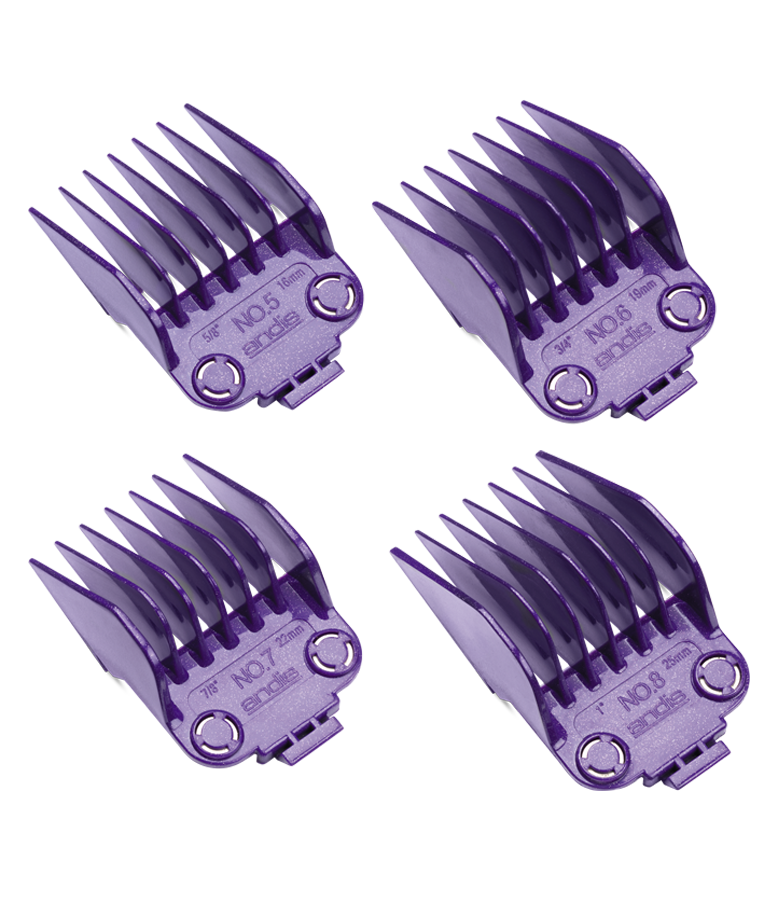 Andis Master Magnetic Comb Set - Large 4pc