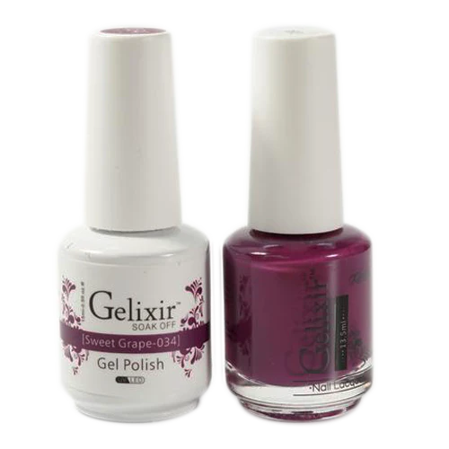 Gelixir Gel Polish & Nail Lacquer Duo