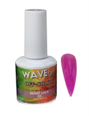 Wave Gel Off-Color Gel Polish .5oz - Berry Luck