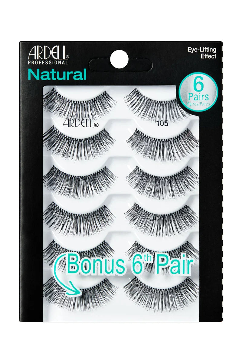 Ardell - Natural 105 Eye-Lifting Effect 6Pairs