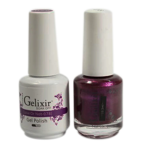 Gelixir Gel Polish & Nail Lacquer Duo
