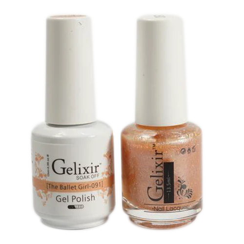 Gelixir Gel Polish & Nail Lacquer Duo