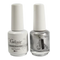 Gelixir Gel Polish & Nail Lacquer Duo #096 Metallic Silver