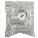 USN Nail Tips - Straight Clear 50ct/bag - CLEAR