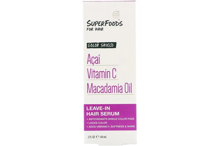 Petal Fresh - SuperFoods for Hair, Color Shield Leave-In Hair Serum "Acai" 2 fl.oz