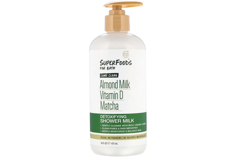 Petal Fresh - SuperFoods for Bath, Come Clean Detoxifying Shower Milk 16 fl.oz