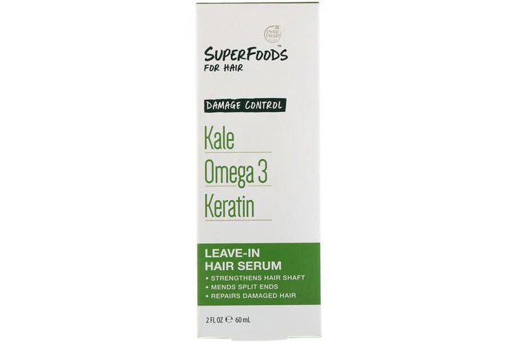 Petal Fresh - SuperFoods for Hair, Damage Control Leave-In Hair Serum "Kale" 2 fl.oz