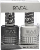 Reveal Nail Lacquer & Gel Polish 0.5 oz. - Charcoal Luster 101