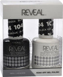 Reveal Nail Lacquer & Gel Polish 0.5 oz. - Black Geode 104 - Global Beauty Supply, LLC