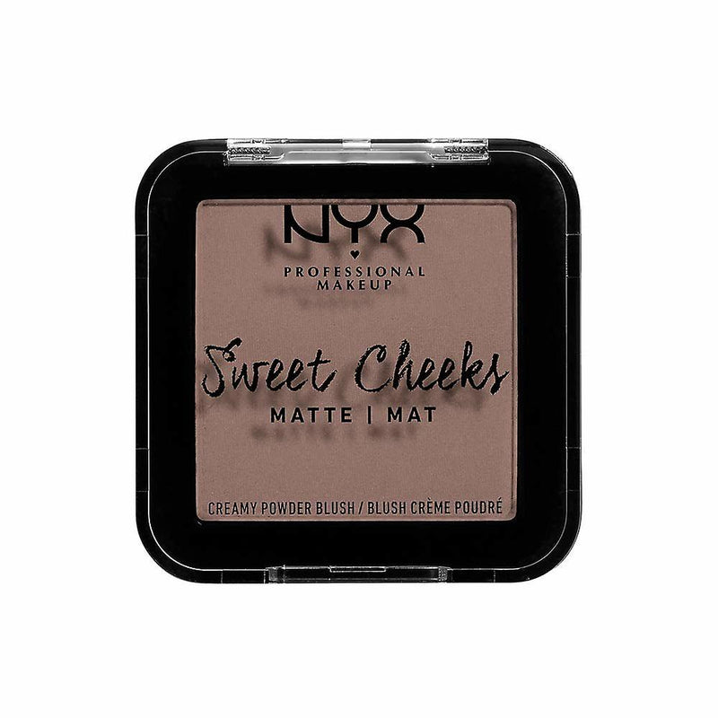 NYX - Sweet Cheeks Creamy Powder Blush Matte "So Taupe"