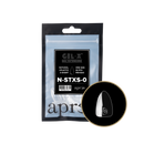 Apres Gel-X Natural Stiletto Extra Short Refill (50pcs) - Size 0