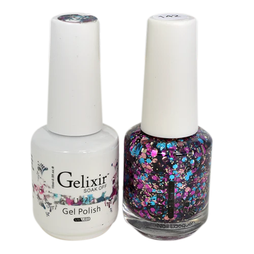 Gelixir Gel Polish & Nail Lacquer Duo